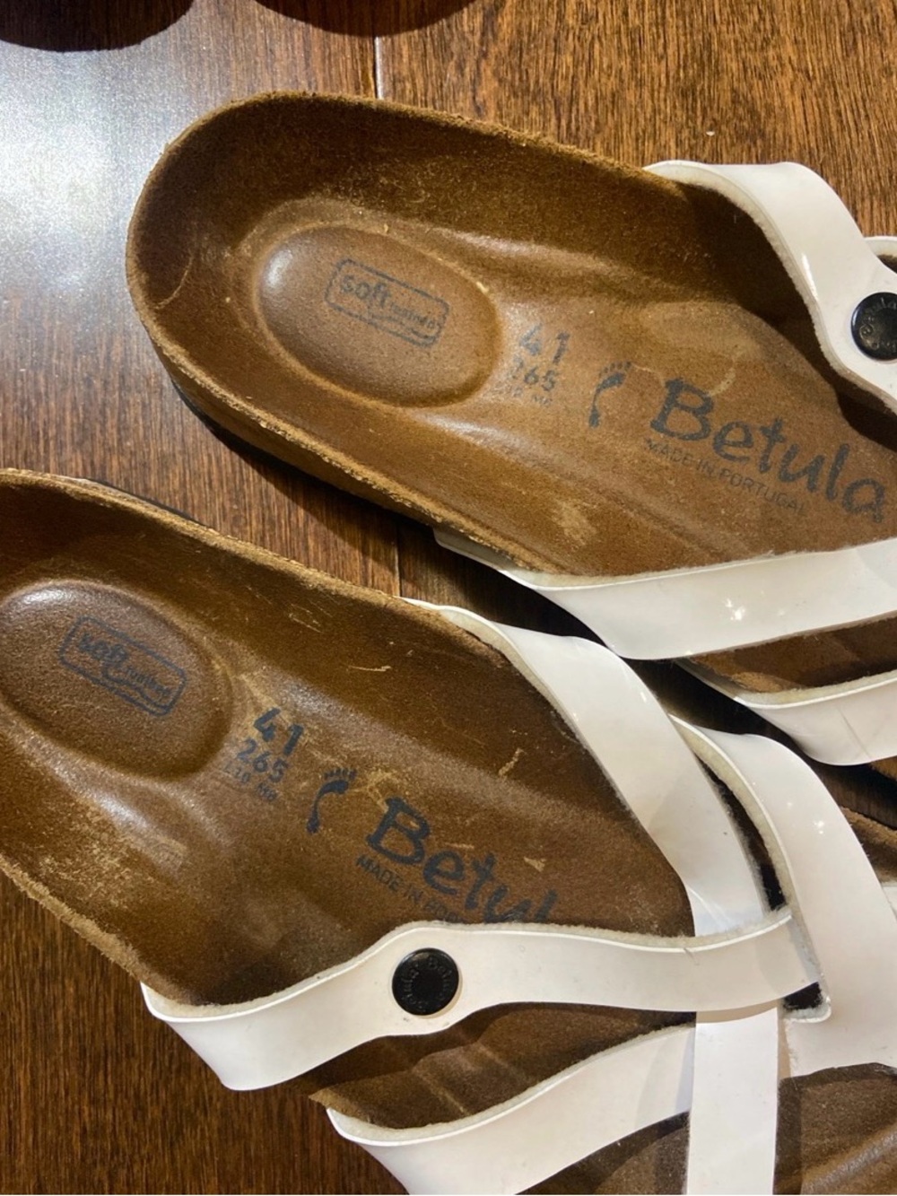 Birkenstock Betula Vinja Soft Footbed Patent  Sandals SZ 41 | L10 M8 bundle - Picture 2 of 13